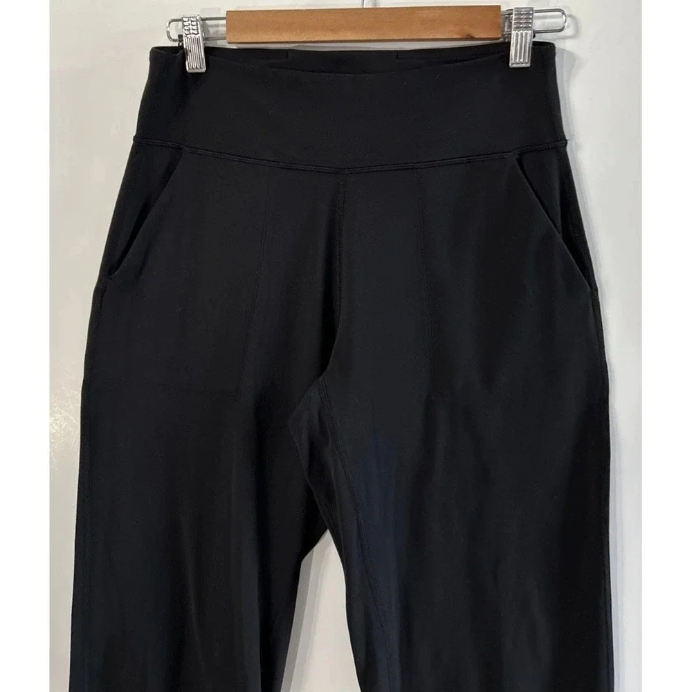 Lululemon Women's Align Jogger Crop LW6ATAS Black Size 8 NO Pilling